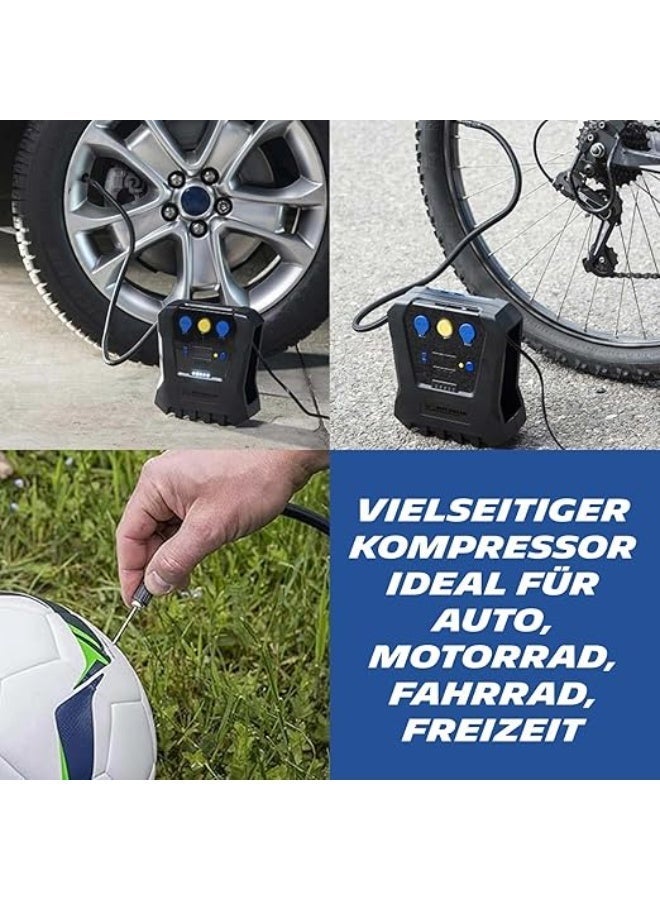 Michelin Programmable Fast Flow Digital Tire Compressor – 12V, 50 PSI, Digital Gauge & Auto Shut-Off - Image 4